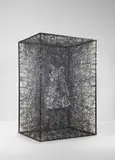 Chiharu Shiota, Trauma / Alltag, 2007, thread, steel, clothes, acrylic