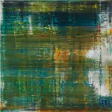 Cage (P19-1) by Gerhard Richter, 2006/2020, chromogenic print, flush mounted to aluminium with metal strainer on the reverse (as issued), sold Jun 2021