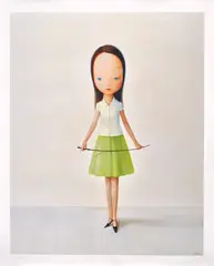 Liu Ye, Madame L, 2010, silkscreen print