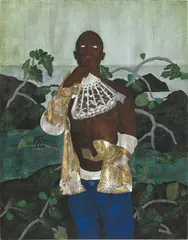 Cinga Samson, Ivory V, 2018, oil on canvas