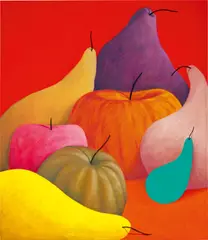 Nicolas Party, Still Life, 2017, soft pastel on linen