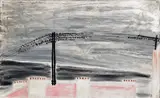Sanyu, Paysage Aux Hirondelles