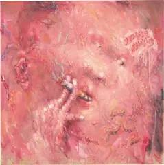 You Like Smoking? by Liu Wei, 1998, oil on canvas, sold Nov 2021