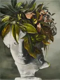Ewa Juszkiewicz, Appropriation, 2018, oil on canvas