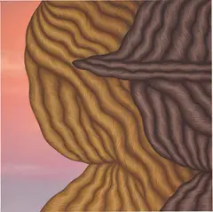 Julie Curtiss, Lateral Embrace II, 2018, acrylic and oil on canvas