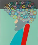 Peter McDonald, Curlers, 2005, acrylic gouache on canvas