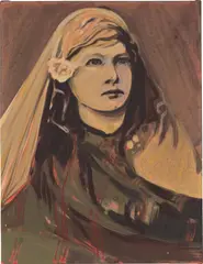 Claire Tabouret, La Revenante, 2015, acrylic on canvas