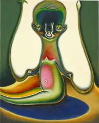 Izumi Katō, Untitled, 2008, oil on canvas
