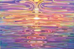 Yuxing Huang, Sunrise, 2016, acrylic on canvas