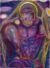 Yuxing Huang, Champion, 2017, acrylic on canvas