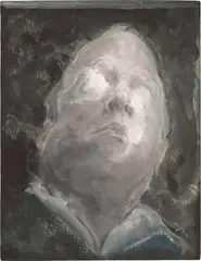 Mao Yan, Small Portrait of Thomas No.1, 2013, oil on canvas