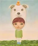 Mayuka Yamamoto, Little White Dog, 2020, oil on canvas