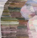 Etsu Egami, Confusing of Brushing Past, 2019, oil on canvas