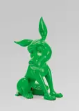 Zhou Chunya, Green Dog 2, 2010, bronze