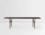 Helge Vestergaard Jensen, Coffee table, Brazilian rosewood and Brazilian rosewood-veneered wood