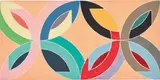 Frank Stella, Saskatoon by Richard Pettibone, 1978, acrylic on canvas, sold Nov 2021