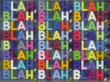 Mel Bochner, Blah, Blah, Blah (MB6105)