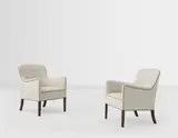 Ole Wanscher, Pair of 'Easy' chairs