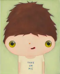 Javier Calleja, Take On Me, 2017, acrylic on canvas