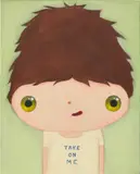 Javier Calleja, Take On Me, 2017, acrylic on canvas
