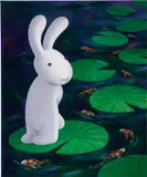 Huang Benrei, Being There, 2017, acrylic on canvas