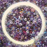 Takashi Murakami, Ensō: In the Fog, 2015, acrylic on canvas mounted on aluminium frame