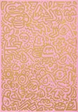 Sam Cox, Junk Food Fields, 2019, acrylic on canvas