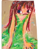 Ayako Rokkaku, Girl in green dress