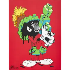 Matt Gondek, Aggression, 2018, acrylic on canvas