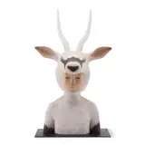 Satoru Koizumi, Shaking Ground, 2013, wood, polychrome and resin