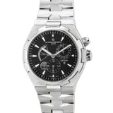 Vacheron & Constantin, A fine and attractive limited edition stainless steel dual-time wristwatch with date, day and night indication, power reserve, integrated bracelet, certificate and presentation box, numbered 022 out of a limited edition of 100, Circa 2005