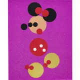 Minnie (Pink Glitter) by Damien Hirst, 2016, screenprint in colours with glitter, on wove paper, sold Mar 2021