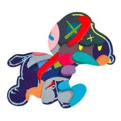 STAY STEADY by Kaws, 2015, screenprint in colours on Saunders Waterford paper, sold Mar 2021