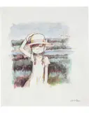 Mr., Serenade, 2017, watercolour, pen and pencil on paper