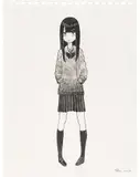 Mr., Harajuku in the Afternoon, 2017, pen and pencil on paper
