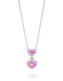 Anton Graff, A Pink Sapphire and Diamond Pendant Necklace