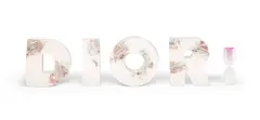 Daniel Arsham x Dior, Future Relic D.I.O.R. Eroded Letters, 2020, hydrostone and quartz crystals, in four parts