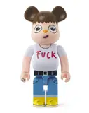 Javier Calleja x Be@Rbrick, F*ck You 1000%, 2020, painted cast vinyl