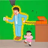 Joan Cornellà, Untitled #1, 2016, acrylic on canvas