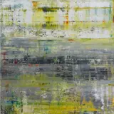 Cage (P19-2) by Gerhard Richter, 2006/2020, chromogenic print, flush mounted to aluminium with metal strainer on the reverse (as issued), sold Jul 2021