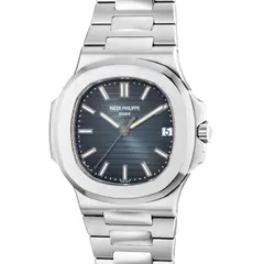 Patek Philippe, A very fine and rare stainless steel wristwatch with center seconds, date, bracelet, Certificate of Origin and presentation box, Circa 2019