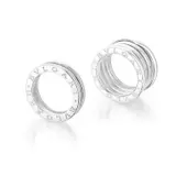 Bulgari, A Set of White Gold 'B.zero1' Rings