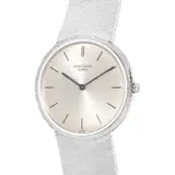 Patek Philippe, A fine white gold wristwatch with integrated bracelet