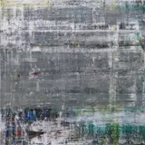 Cage (P19-3) by Gerhard Richter, 2006/2020, chromogenic print, flush mounted to aluminium with metal strainer on the reverse (as issued), sold Sep 2021