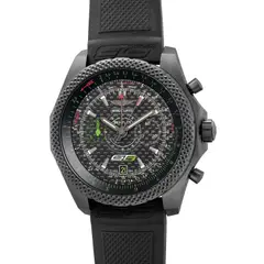 Breitling, A fine, attractive and “New Old Stock” limited edition titanium chronograph wristwatch with carbon fiber dial, inner rotating bezel, date, warranty and presentation box, numbered 185 out of a limited edition of 500 pieces, Circa 2016