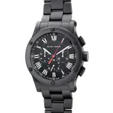 Ralph Lauren, A fine black ceramic chronograph wristwatch with date, bracelet, guarantee and presentation box, Circa 2012