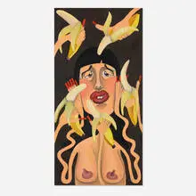 Marissa Reyes, Loathsome Lust, 2022, oil on canvas