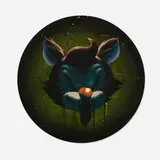 Víctor Castillo, Gato, 2015, acrylic on canvas