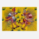 Francisco 'Chico' da Silva, Untitled, c. 1971, oil on canvas