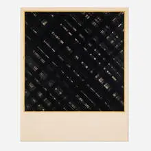 Ed Moses, Untitled (Cubist Drawing), 1976, India ink, charcoal and masking tape on Strathmore board
